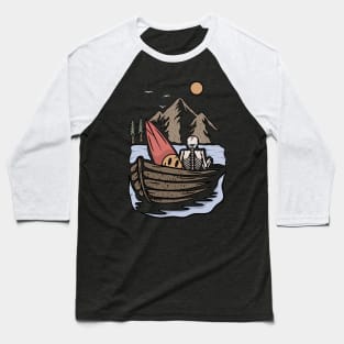 Ship and sailor Baseball T-Shirt